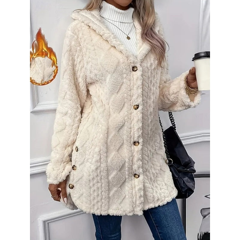 Hooded Jacket, Women's Cozy Fit