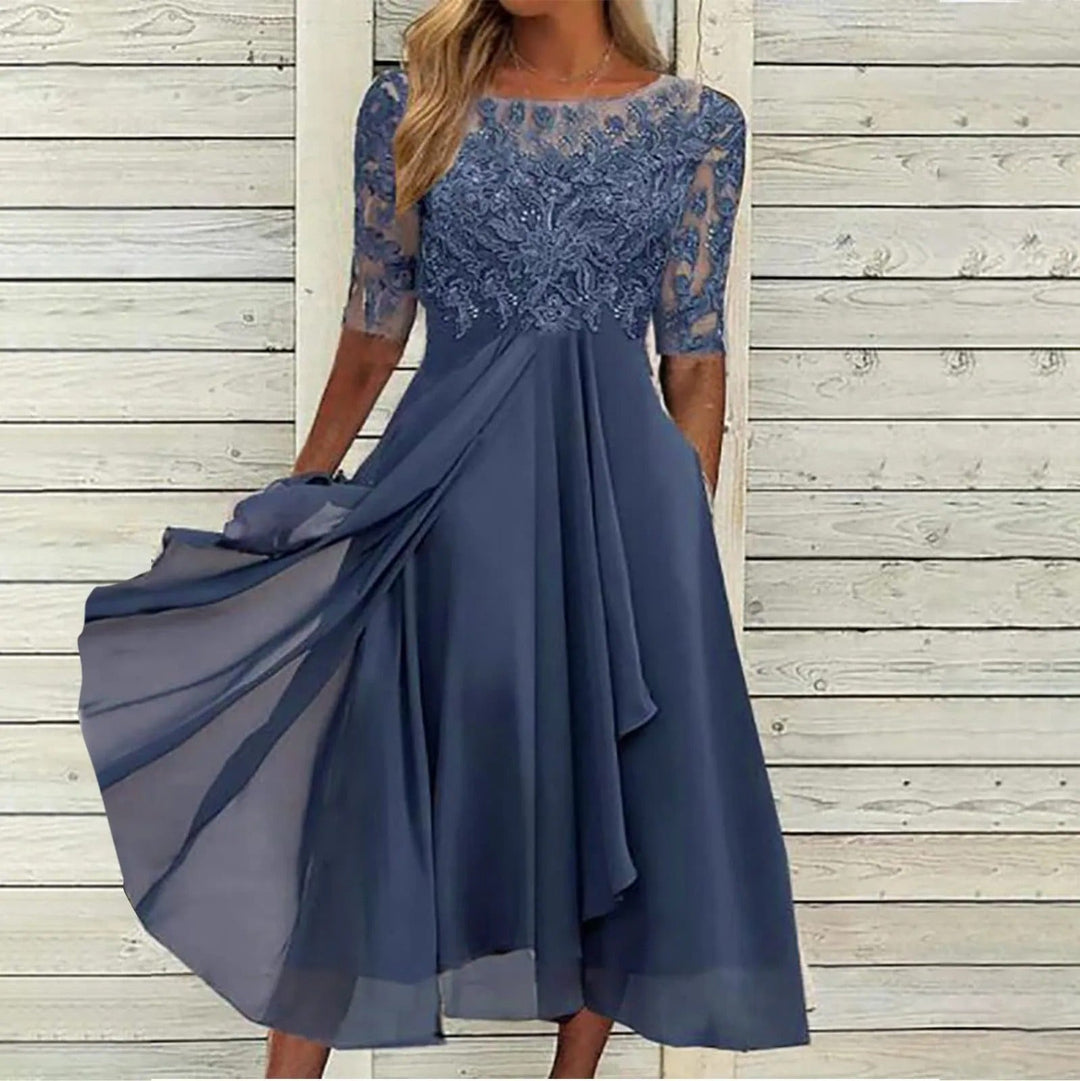 Graceful Elegant Evening Dress for Women, Plus Size