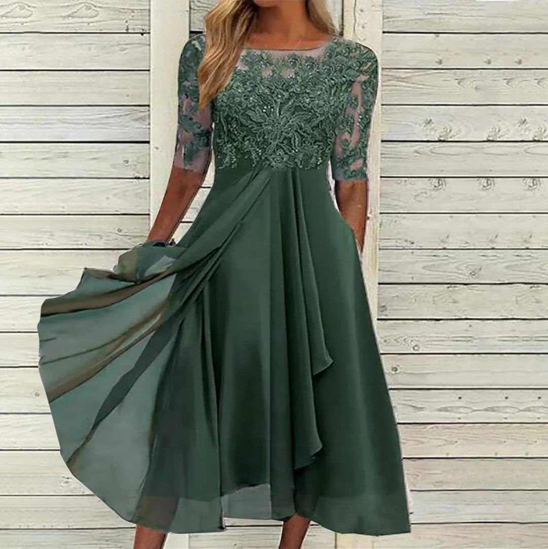 Graceful Elegant Evening Dress for Women, Plus Size