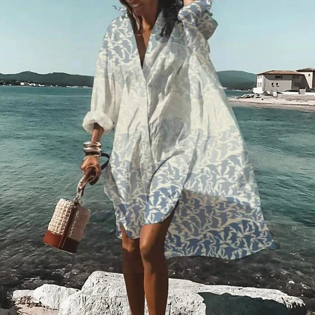 Breezy Summer Shirt Dress for Women, Plus Size