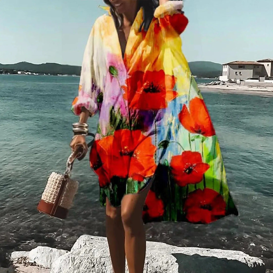 Breezy Summer Shirt Dress for Women, Plus Size