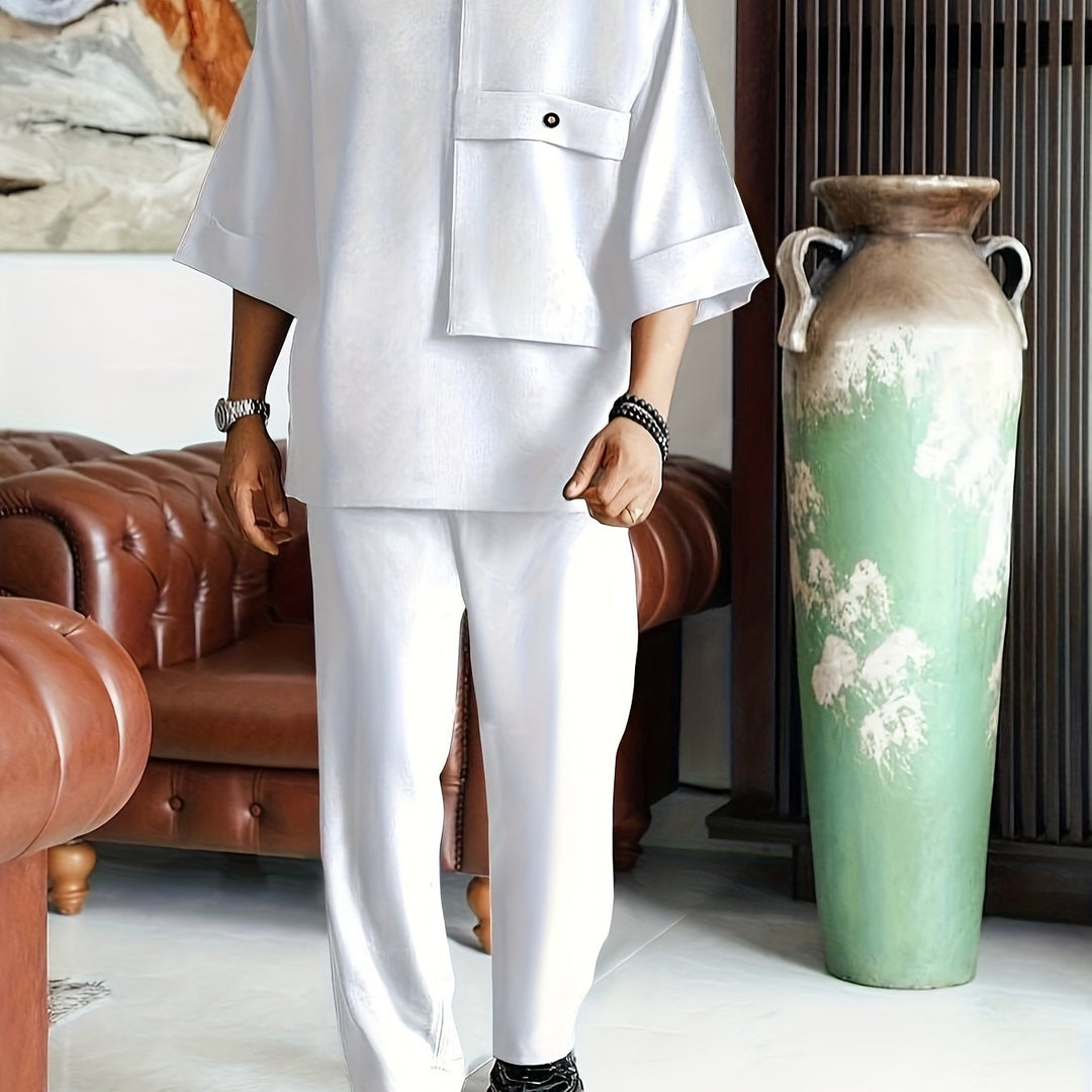 Two-Piece Set for Men, Relaxed Style