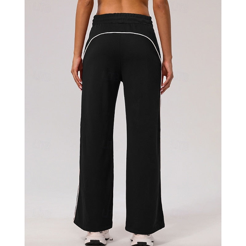 Side-Stripe Joggers, Women's Relaxed Fit