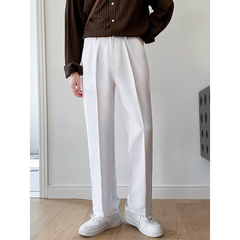 Wide-Leg Trousers, Men's Tailored Fit