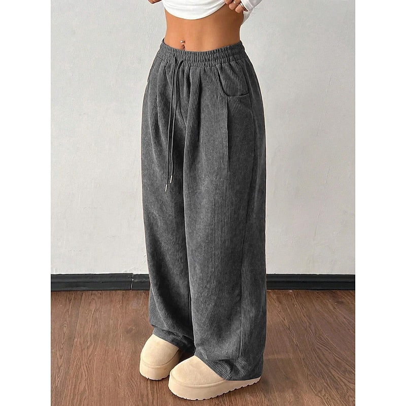 Wide-Leg Pants for Women, Relaxed Style