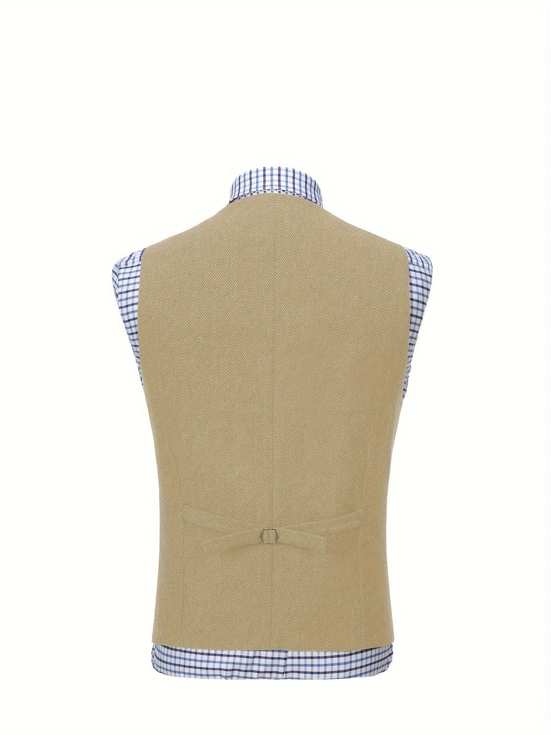 Heritage Herringbone Vest for Men, Plus Size
