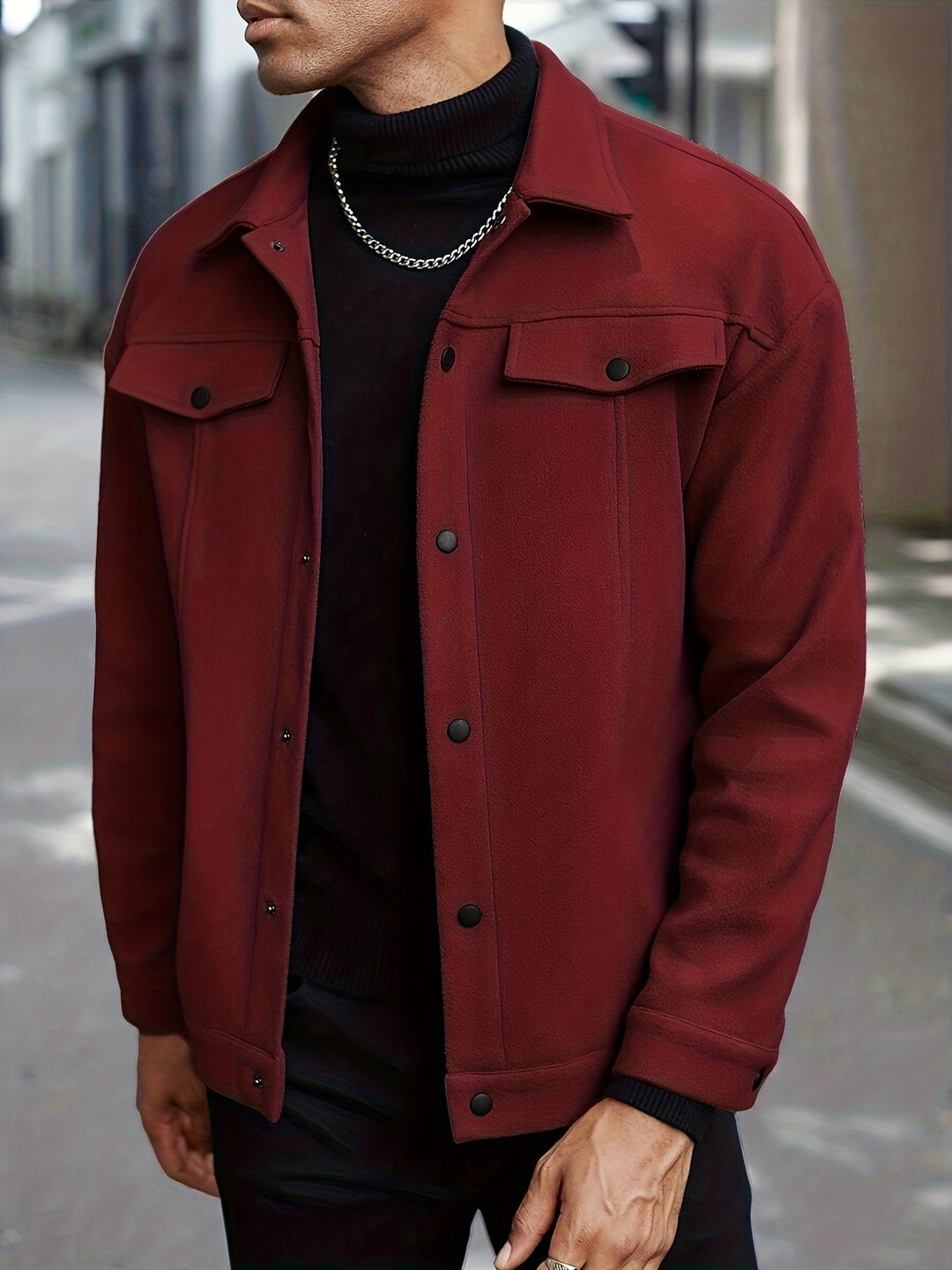 Everyday Jacket for Men, Refined Style