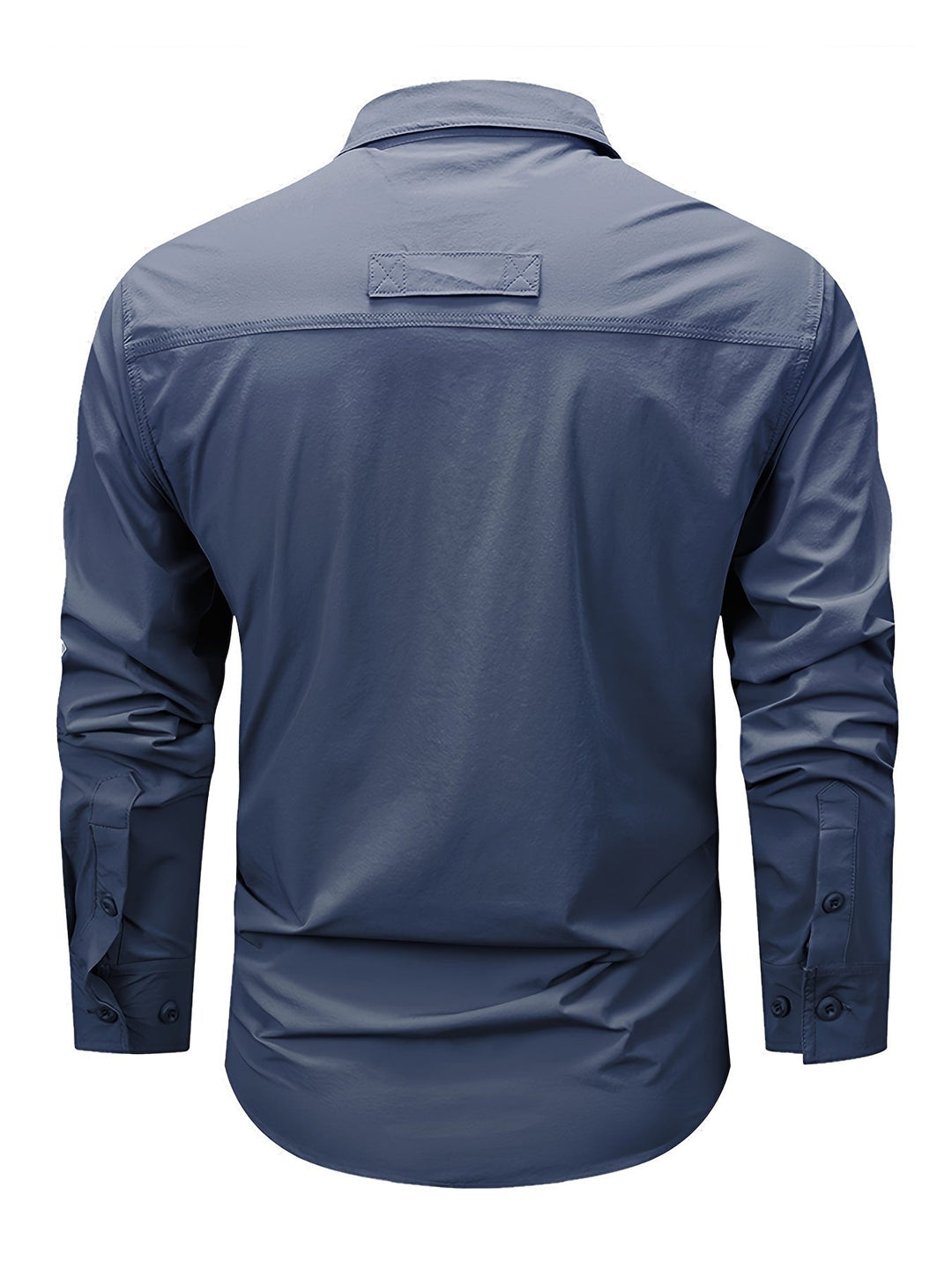 Multi-Pocket Cargo Shirt for Men, Rugged Style