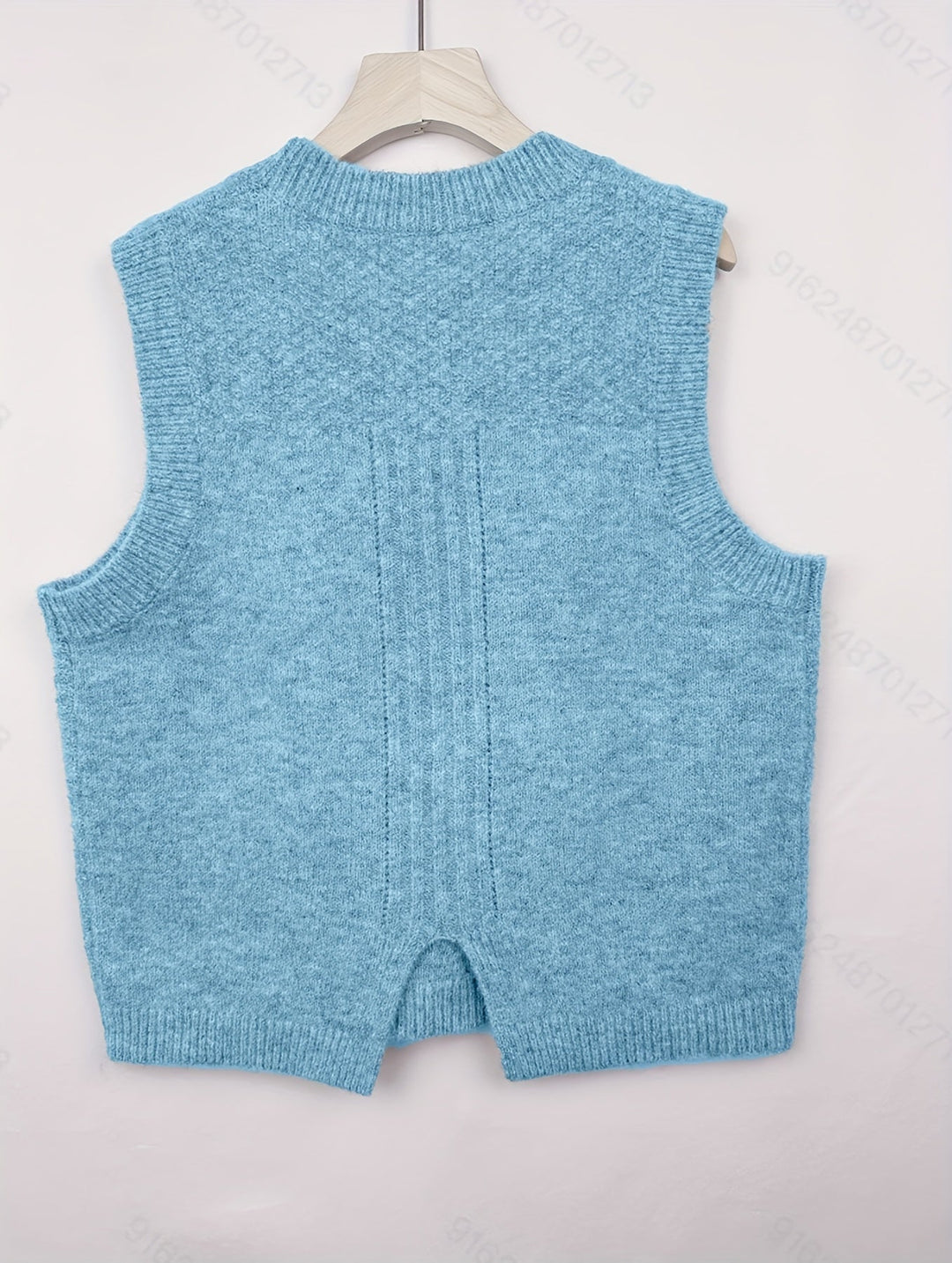 Cable-Knit Sweater Vest for Women