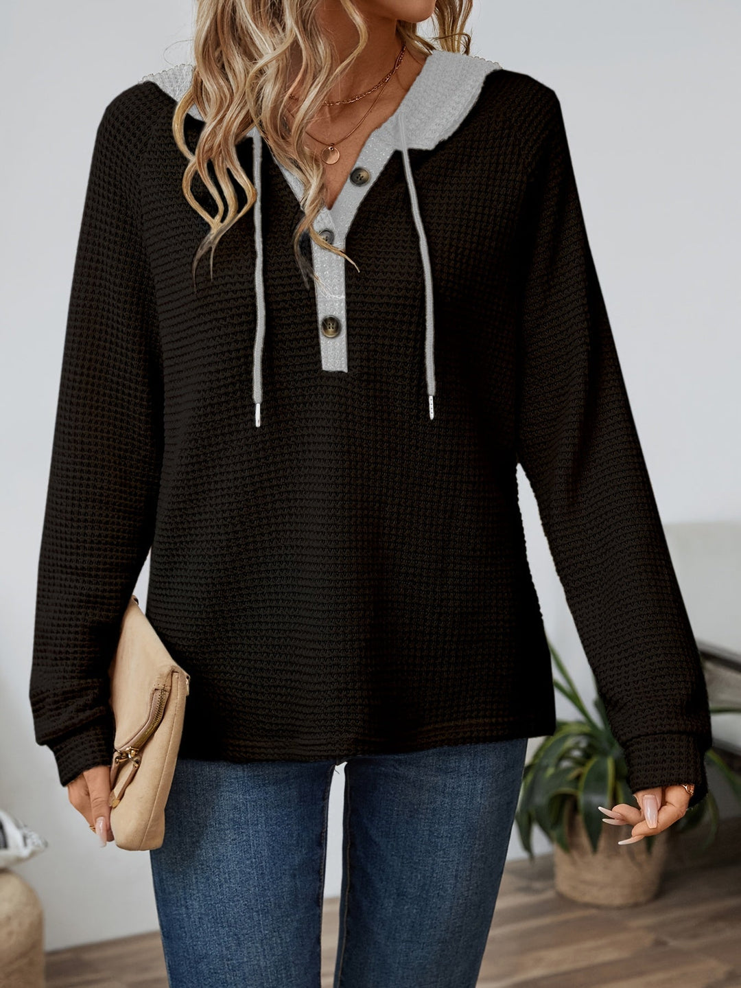 Hooded Top, Women's Relaxed Fit