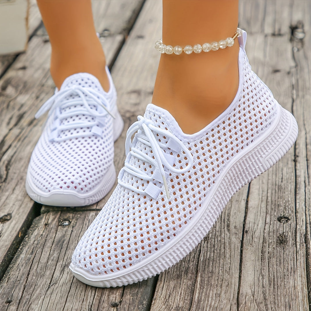 Airy Lace-Up Sneakers for Women