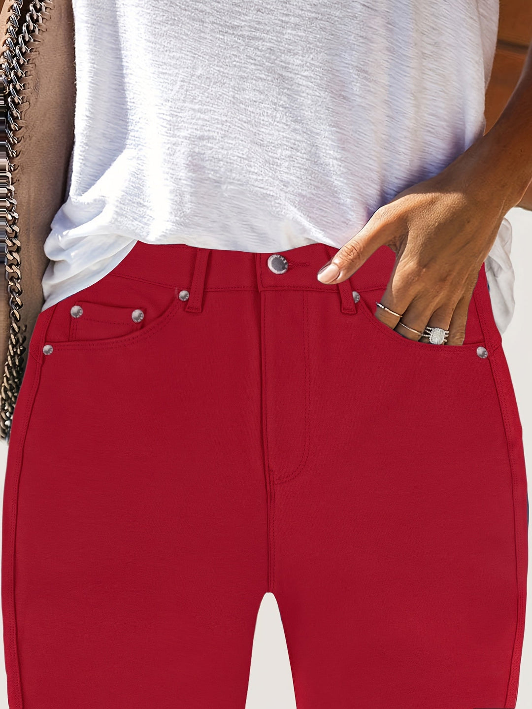 High-Waisted Skinny Jeans for Women