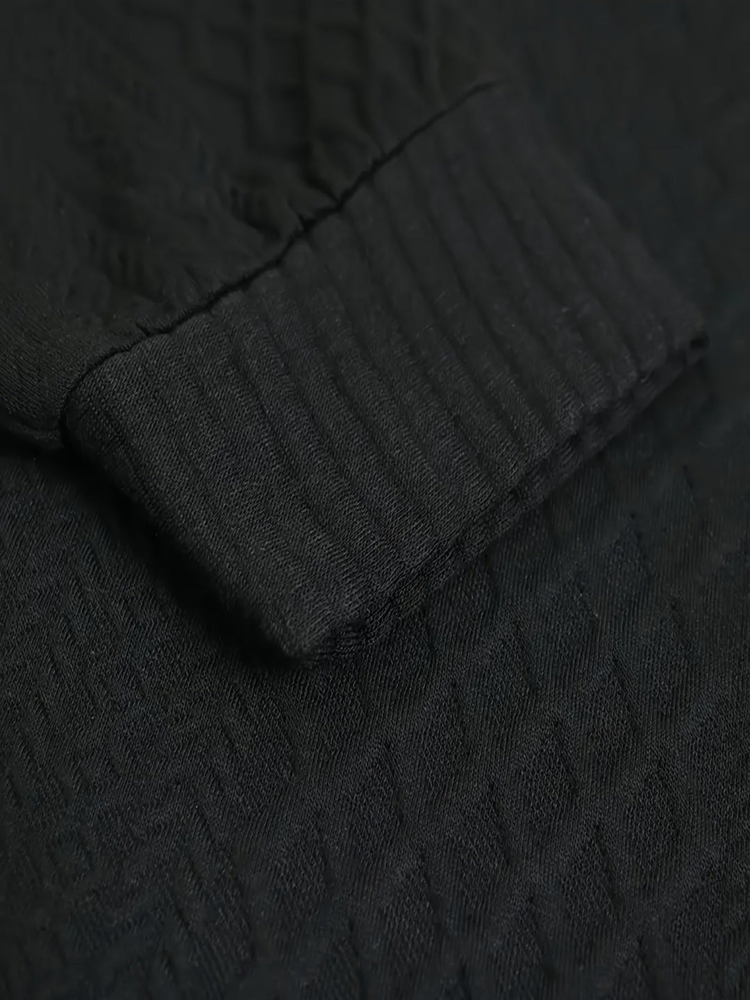 Stand Collar Button Henley Sweater for Men, Plus Size