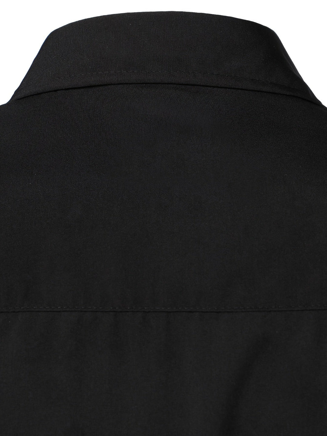 Ladies Contrast-Trim Long Sleeve Shirt