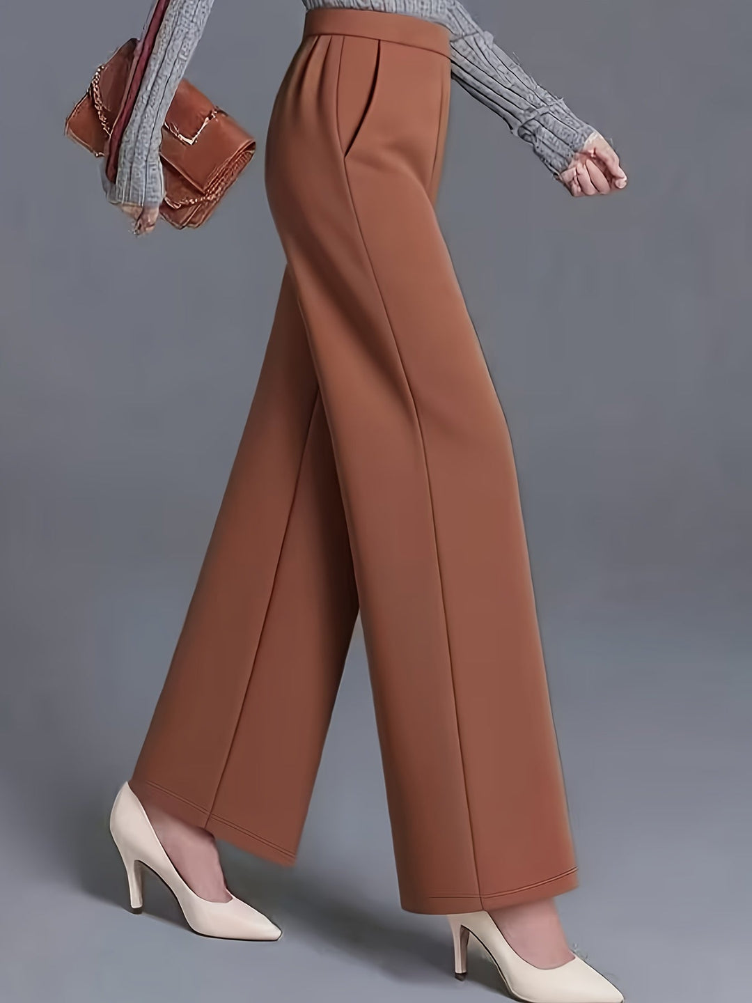 High-Waisted Wide-Leg Pants for Women