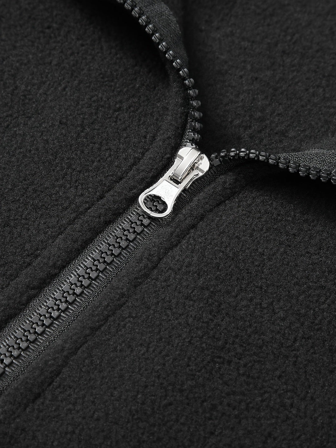 Half-Zip Stand-Collar Pullover for Men, Plus Size