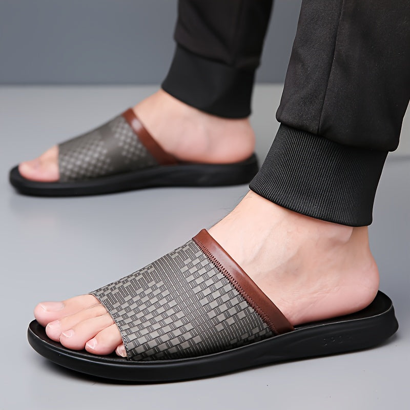 Woven Slide Sandals for Men