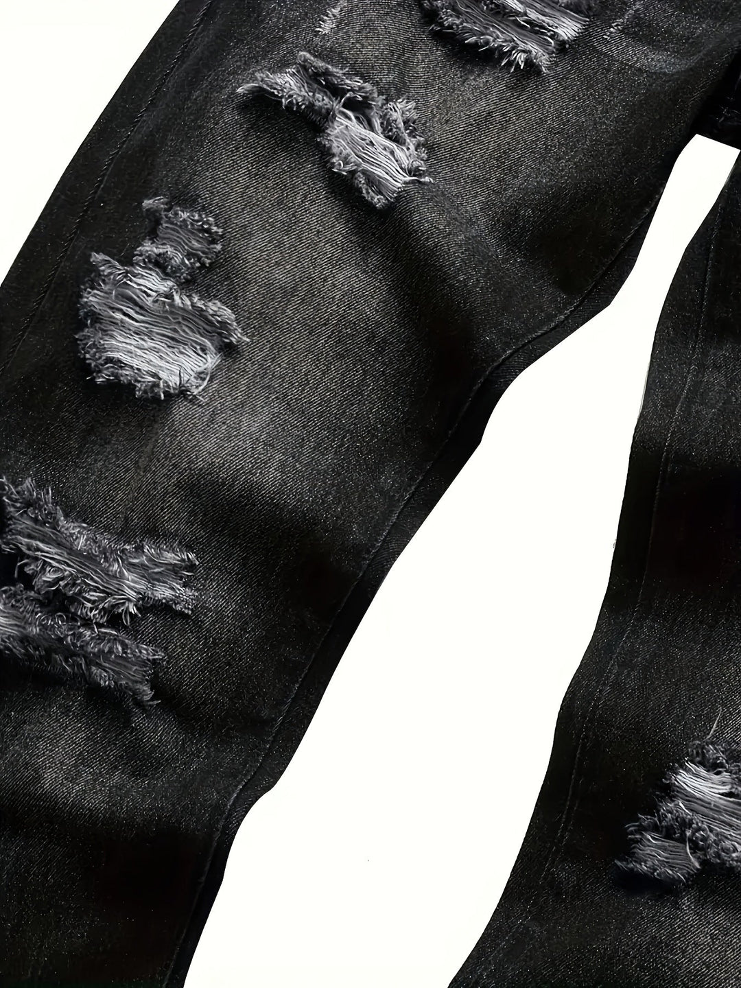 Rugged Straight-Leg Jeans for Men