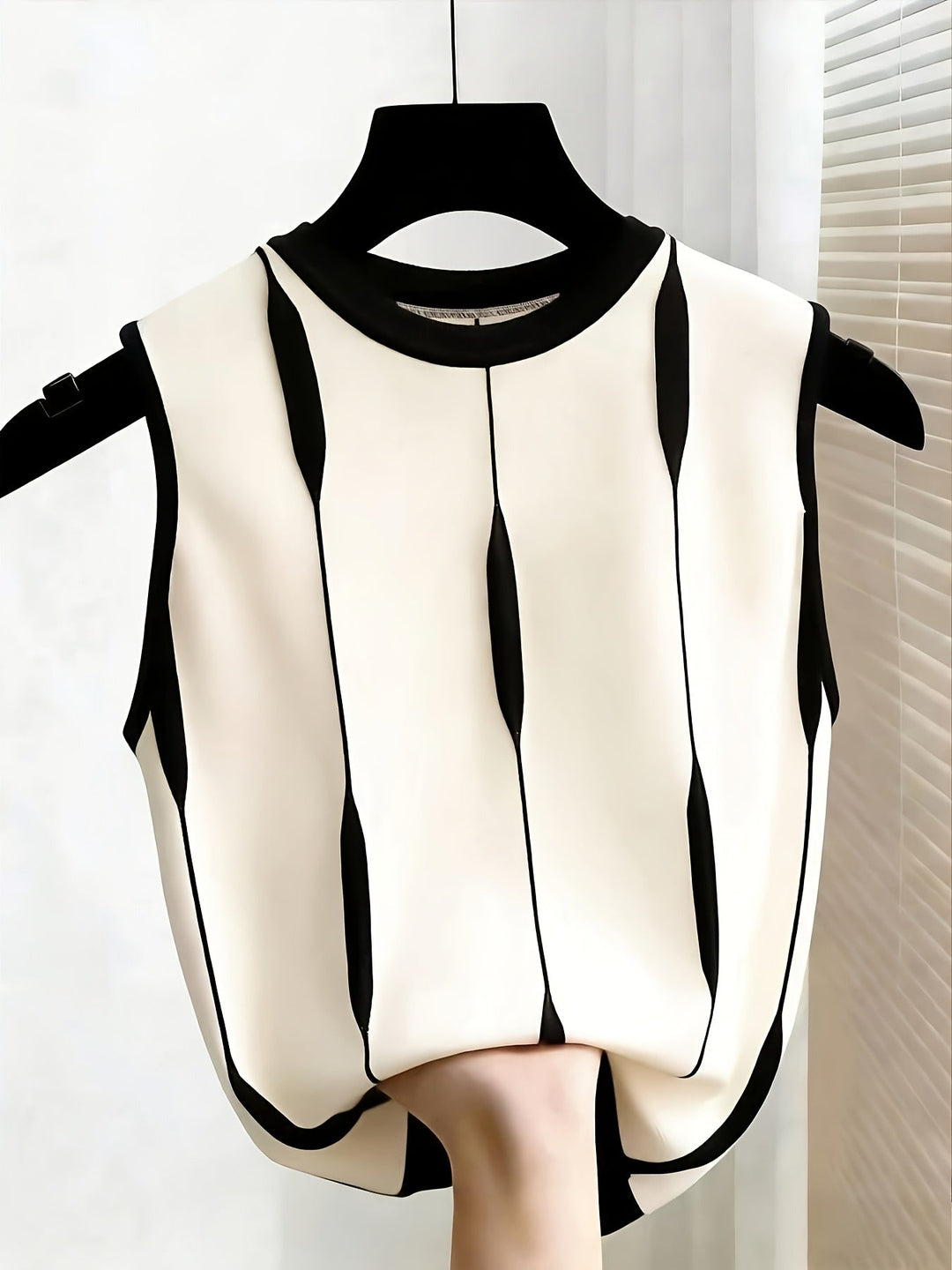 V-Neck Short-Sleeve Pullover for Women