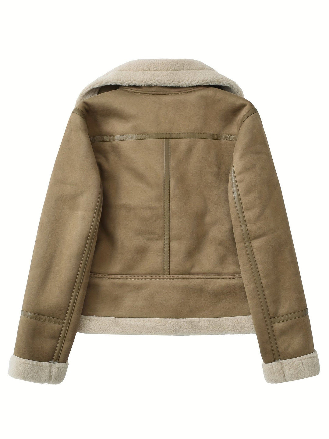 Belted Aviator Jacket for Women