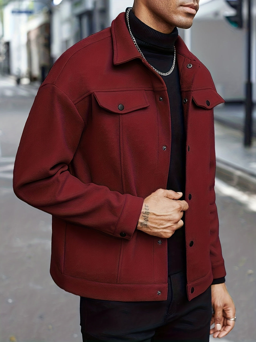 Everyday Jacket for Men, Refined Style