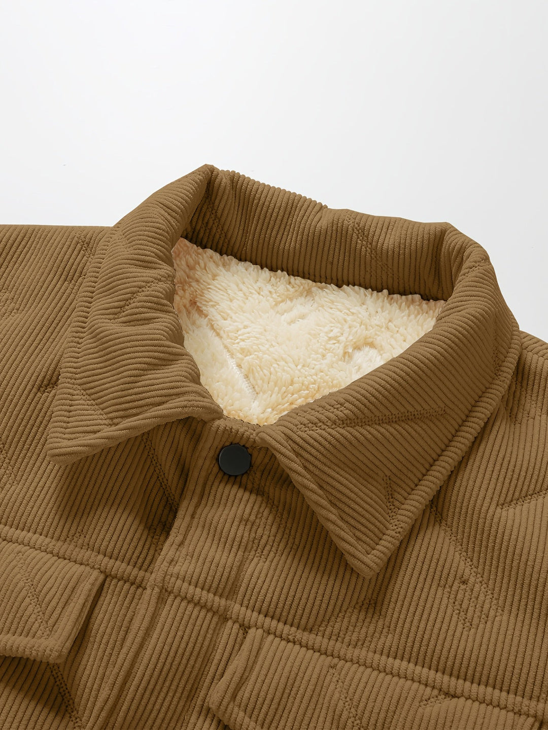 Warm-Lined Trucker Jacket for Men
