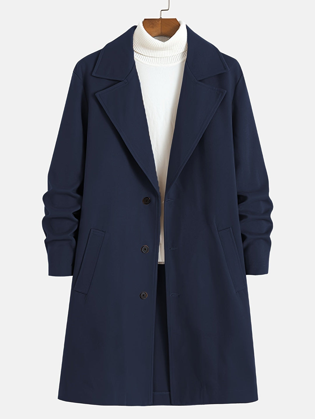 Longline Coat, Men's Tailored Fit