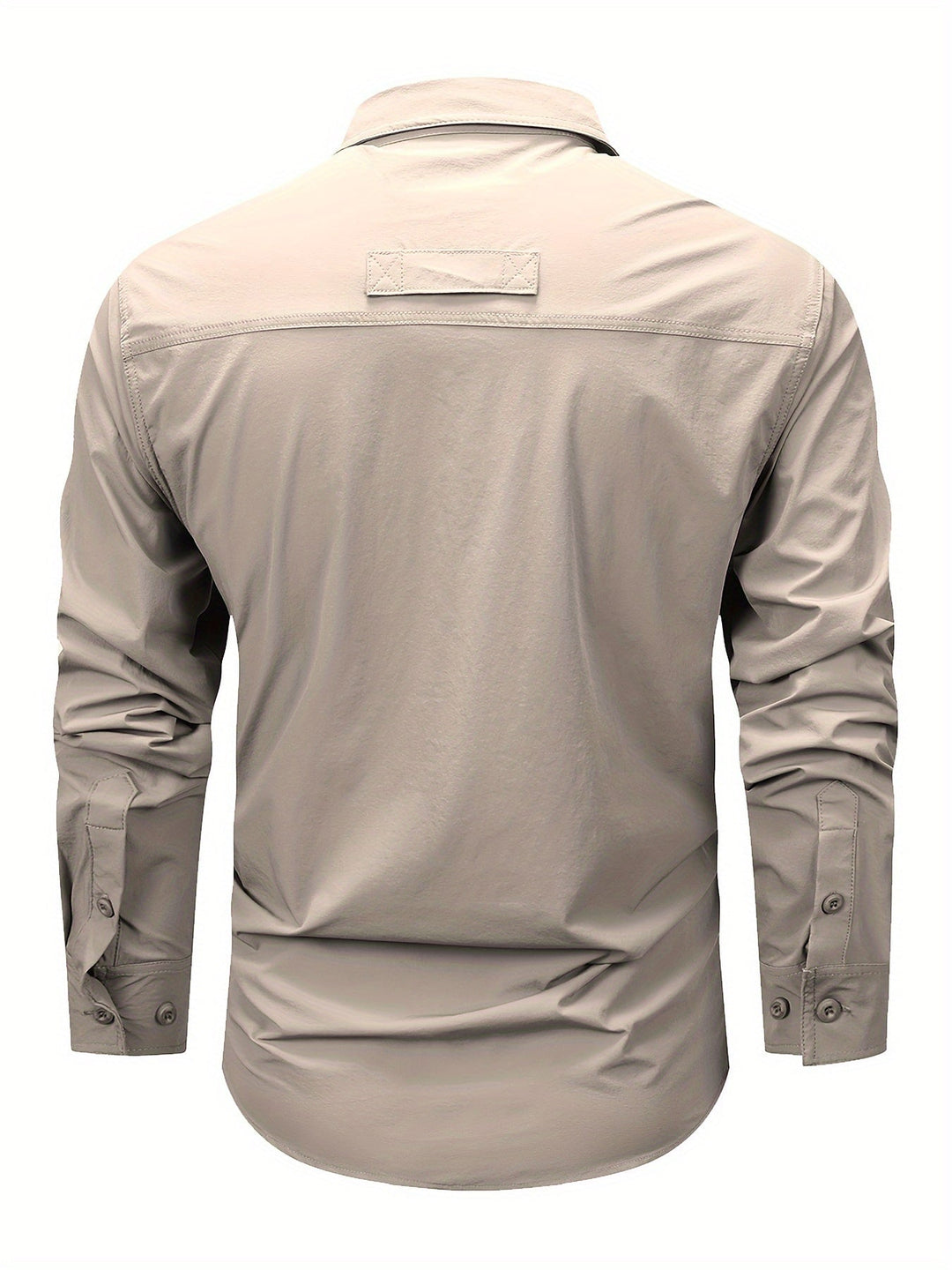 Multi-Pocket Cargo Shirt for Men, Rugged Style
