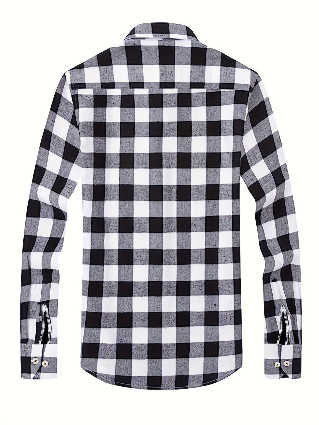 Checked Flannel Shirt for Men, Classic Style
