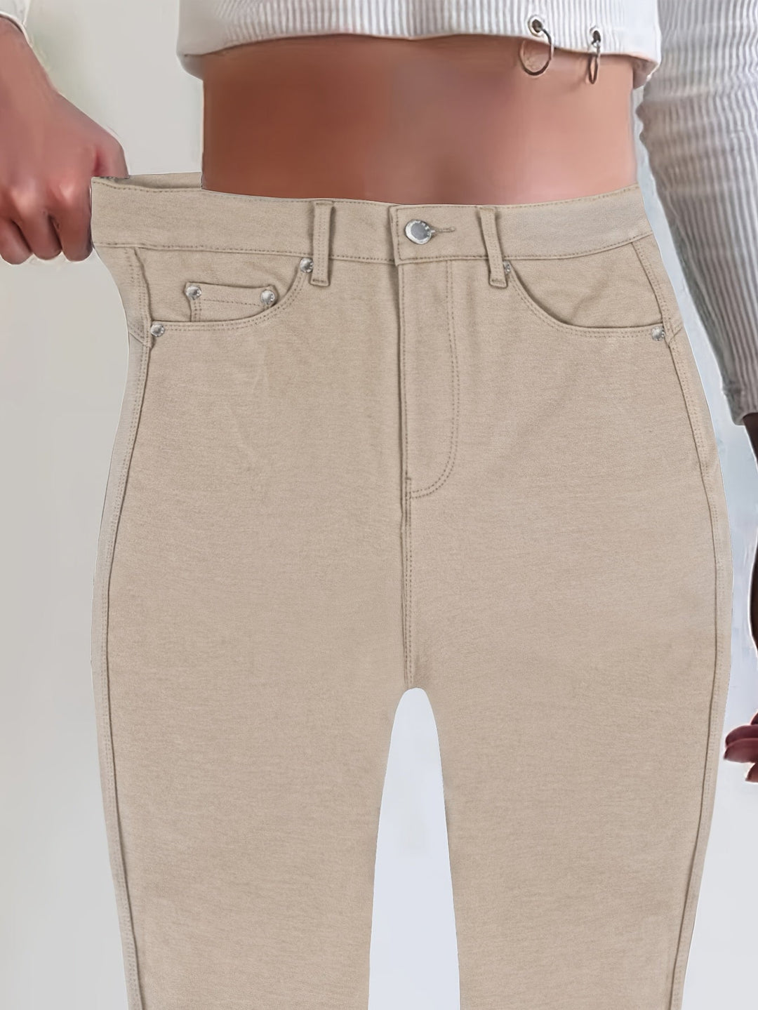 High-Waisted Skinny Jeans for Women