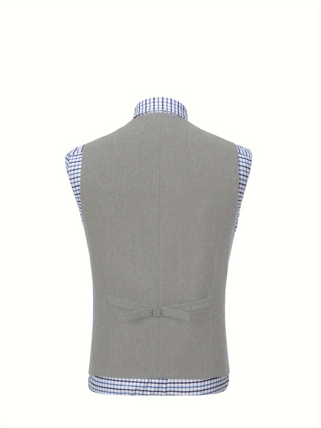 Heritage Herringbone Vest for Men, Plus Size