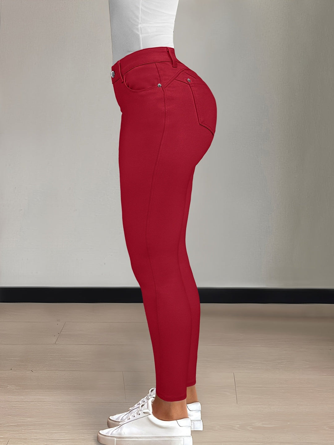 High-Waist Skinny Jeans for Women
