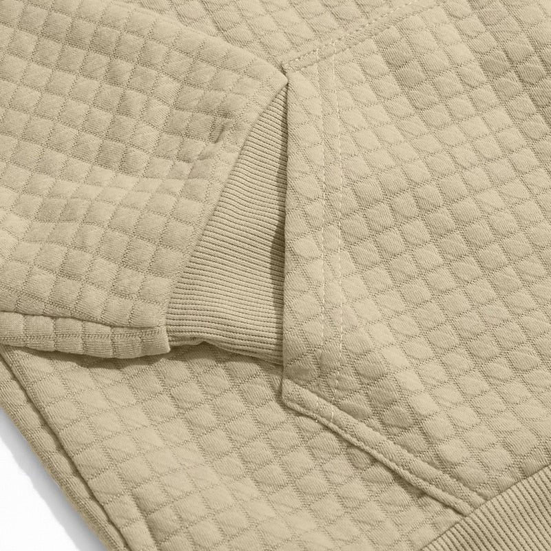 Men's Textured Comfort Hoodie