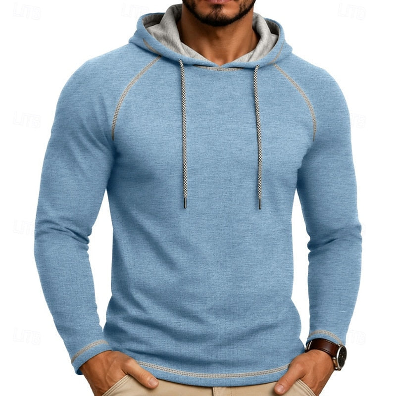 Drawstring Hoodie, Men's Classic Fit