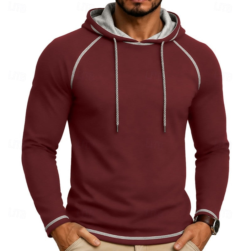 Drawstring Hoodie, Men's Classic Fit