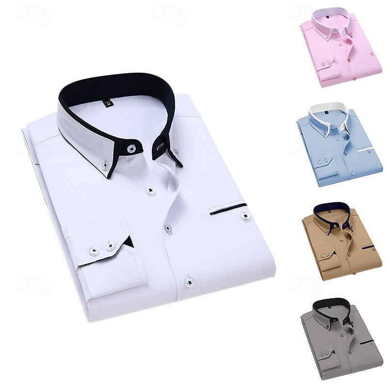 Button-Down Dress Shirt, Men's Refined Fit