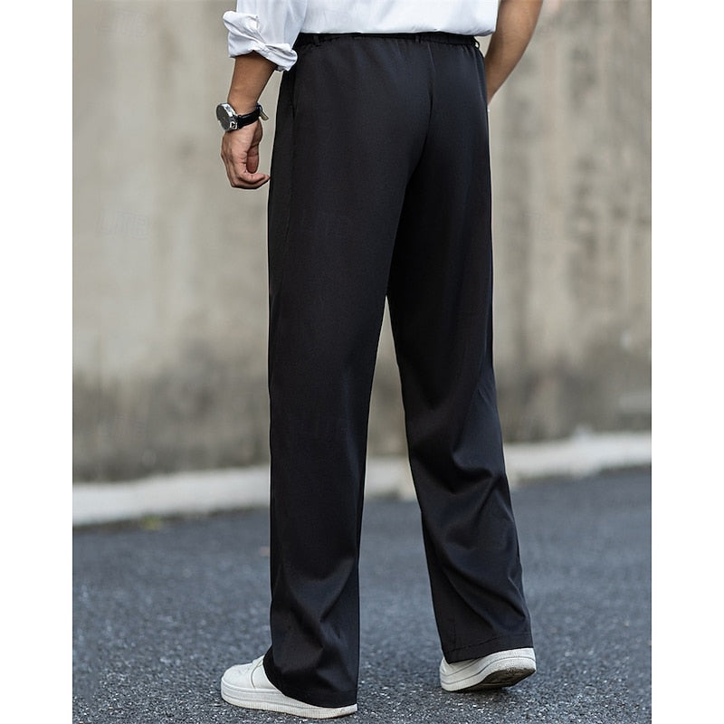 Pleated Tailored Trousers for Men