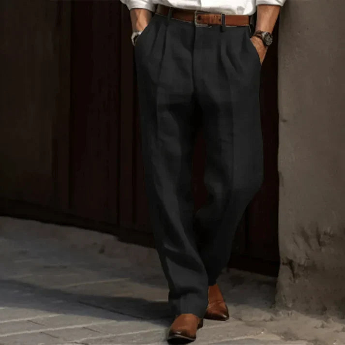 Classic Casual Suit Trousers for Men