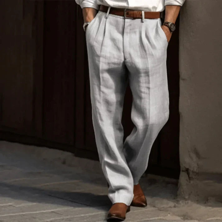 Classic Casual Suit Trousers for Men