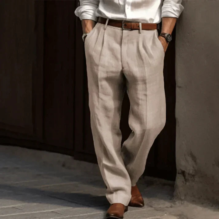 Classic Casual Suit Trousers for Men