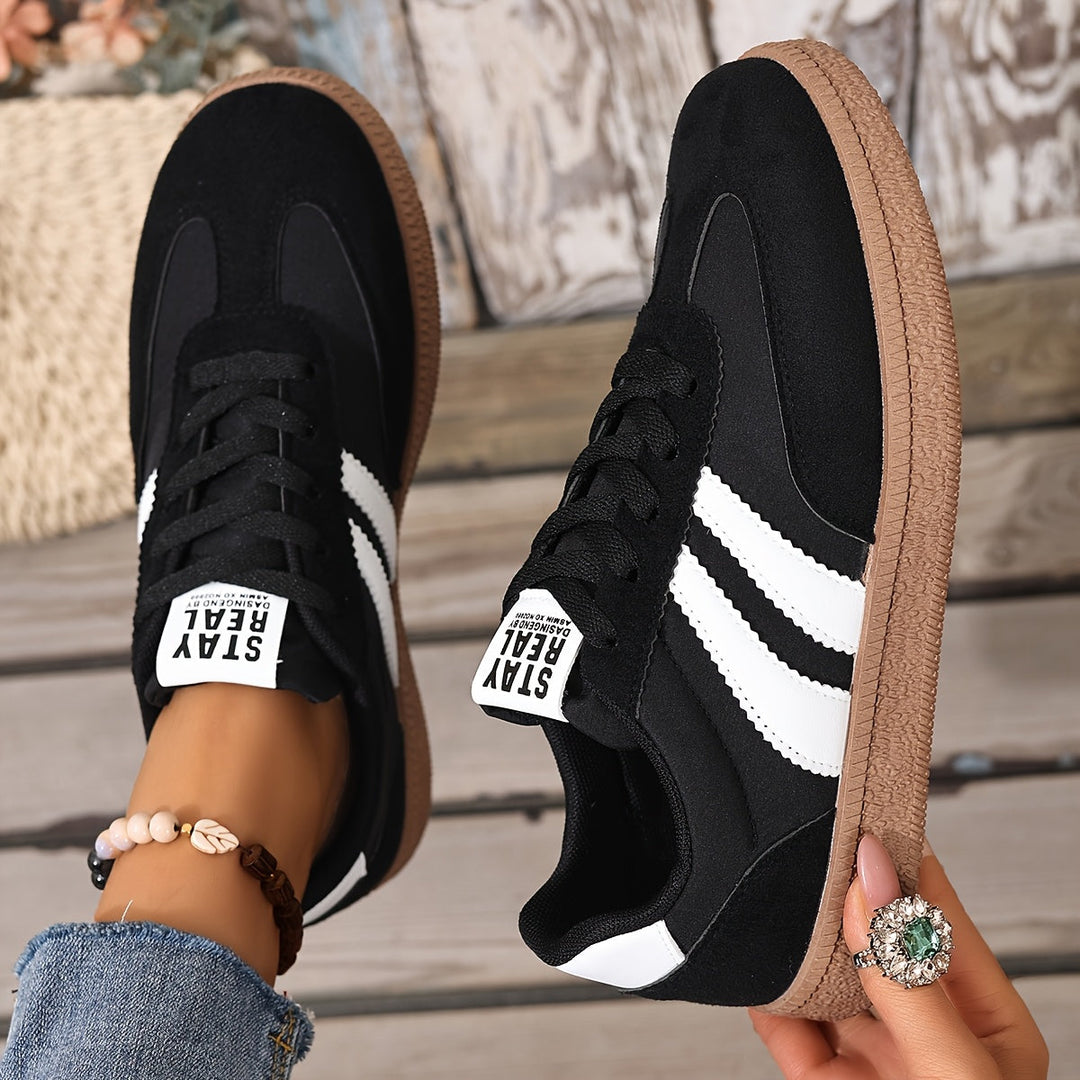 Classic Lace-Up Sneakers for Women