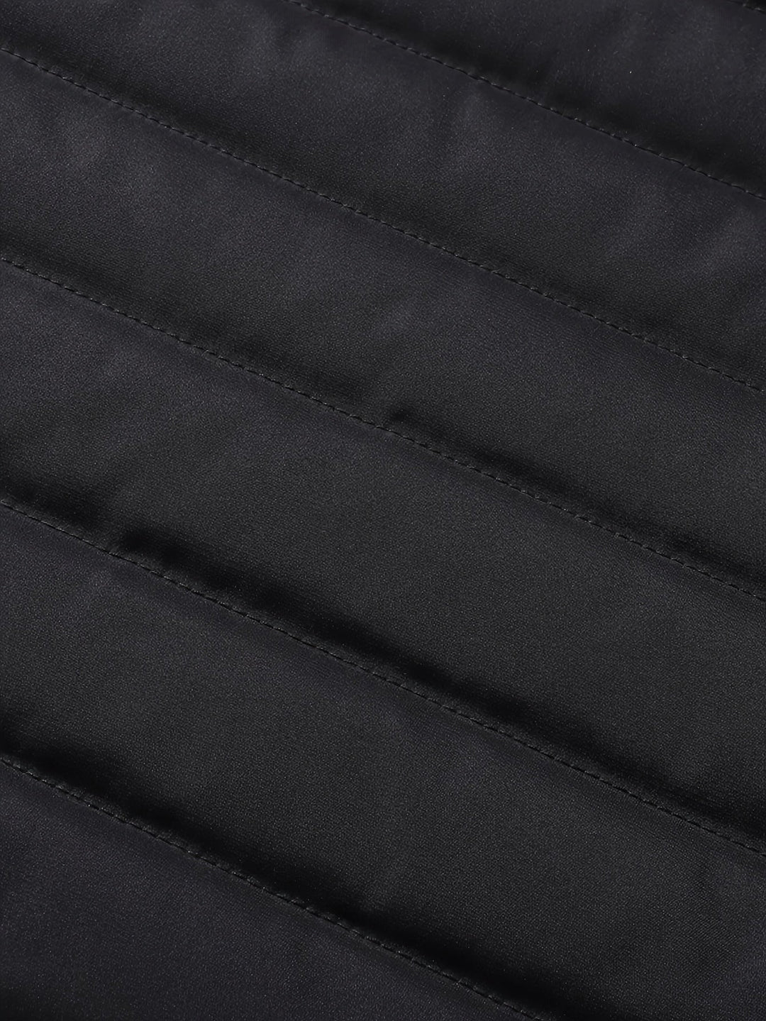 Hooded Insulated Coat for Men