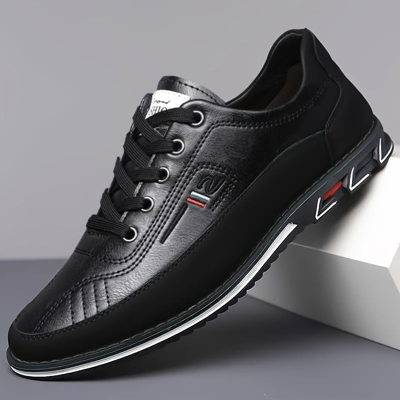 Everyday Lace-Up Shoes for Men, Refined Style