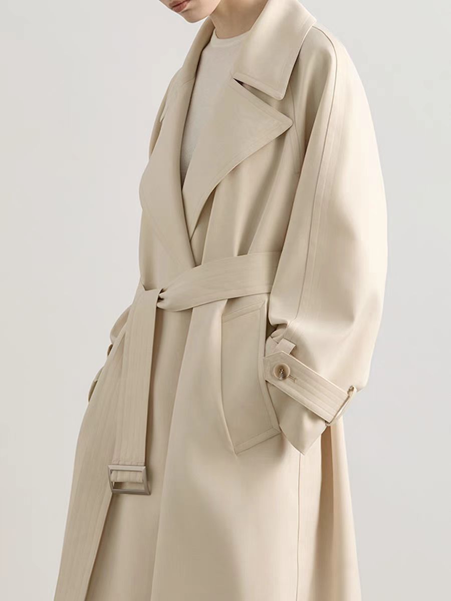Women's Winter Coat with Belt