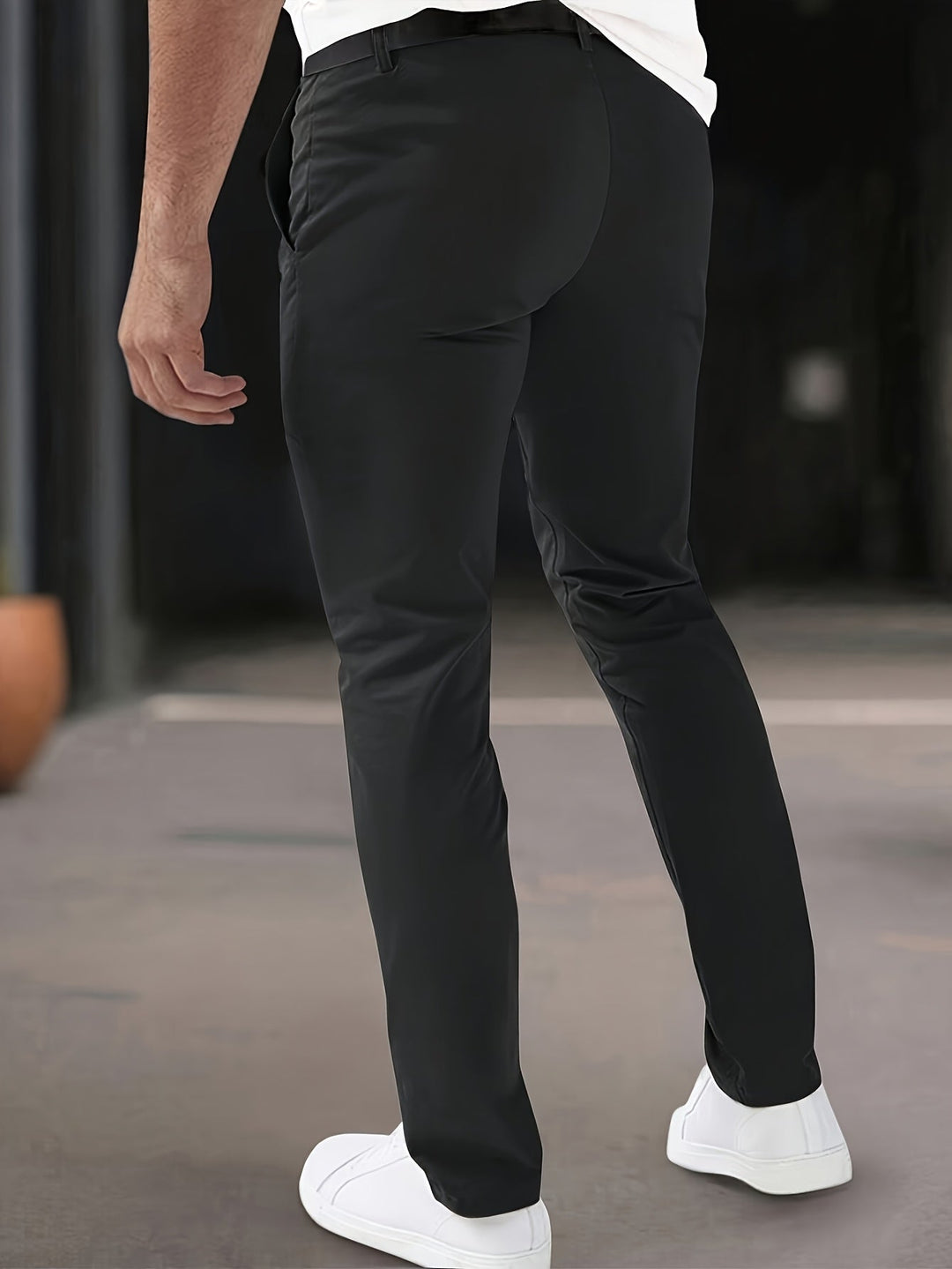 Slim-Fit Pants for Men, Tailored Style