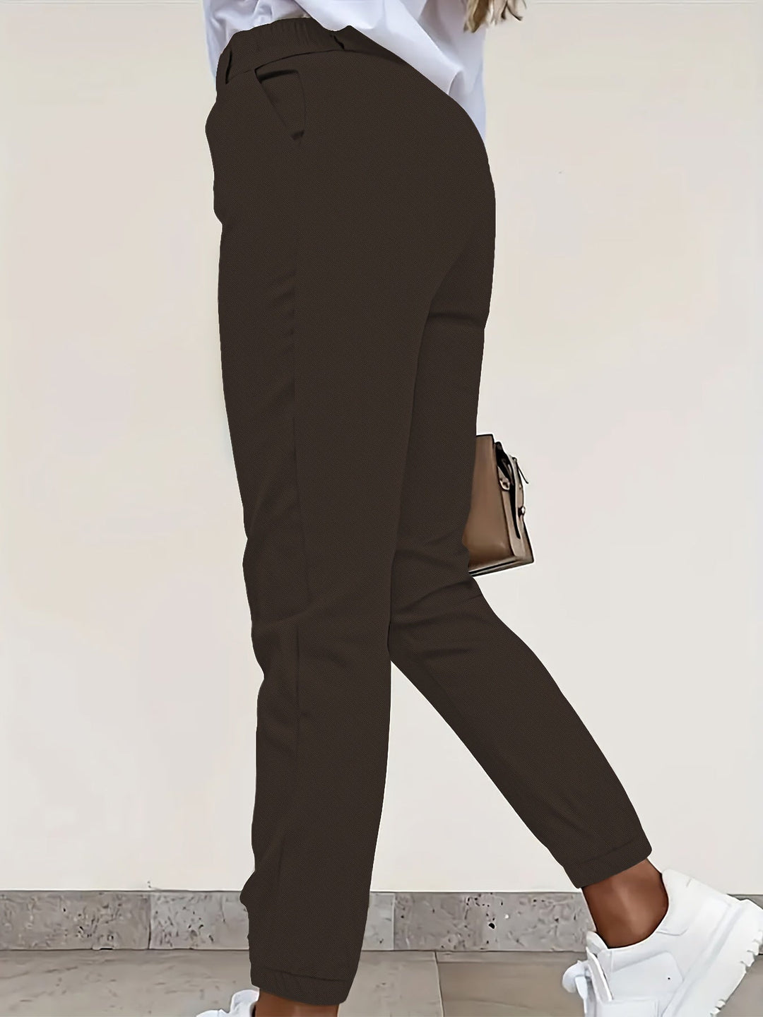 Slim-Fit Trousers for Women, Tailored Style