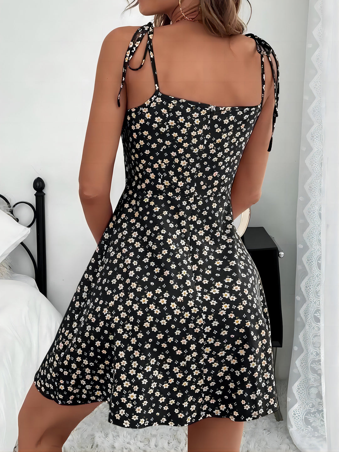 Ditsy Floral Summer Dress for Women
