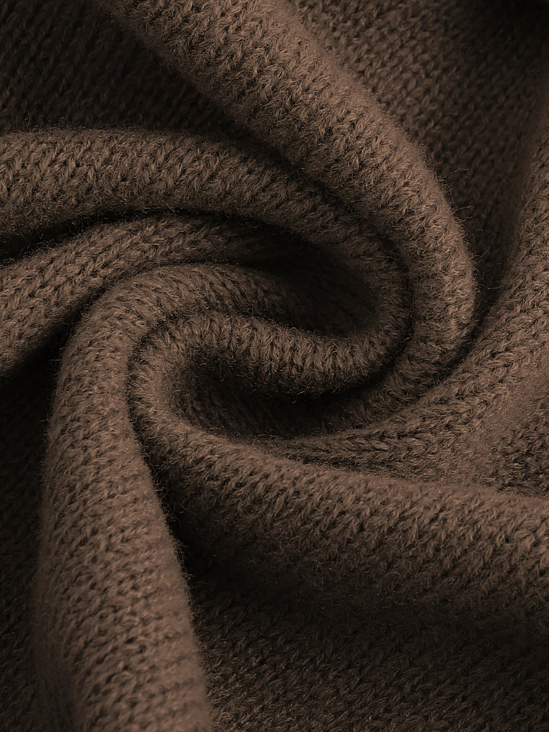 Cable-Knit V-Neck Sweater Vest for Men, Dark Gray