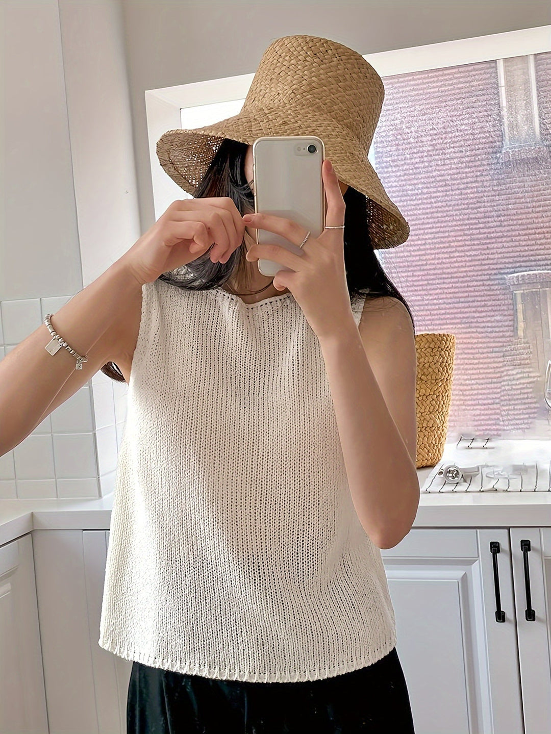 Sleeveless Top for Women, Relaxed Style