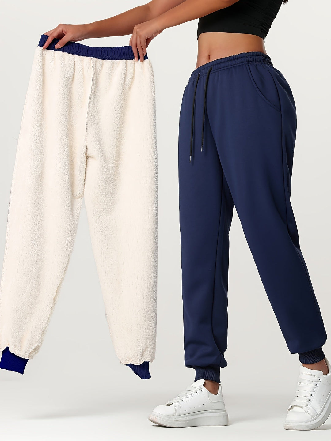 Cosy Cuffed Joggers for Women